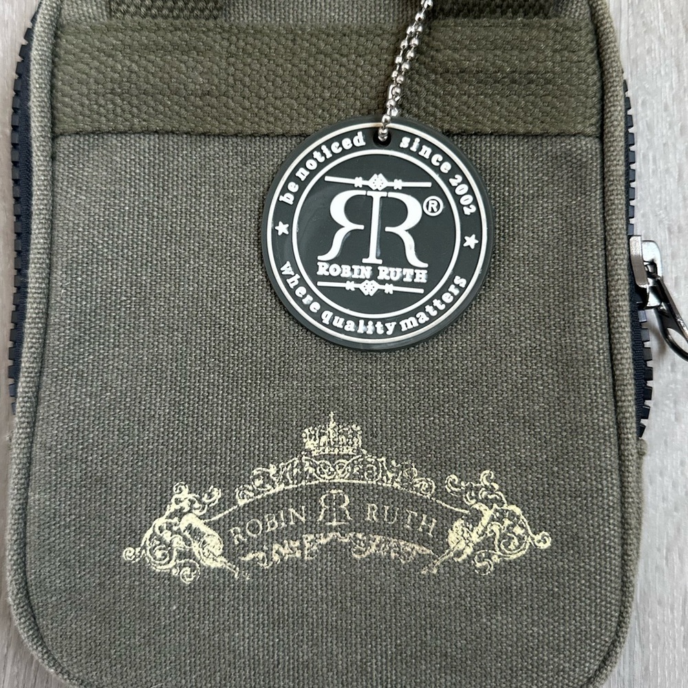 Olive Green Crossbody Bag - Picture 6 of 7